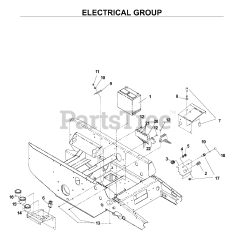Husqvarna BZ 6127 D (968999218) - Husqvarna 61" Zero-Turn Mower (2003-06) ELECTRICAL