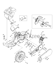 Craftsman 247.299321 (21AB45M8799) - Craftsman Tiller (2015)