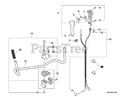 Echo 99944200689 - Echo U-Handle Kit Handles, Throttle Control
