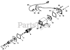 Toro 38062 (622) - Toro 22" Snow Thrower (SN: 089000001 - 089999999) (1998) ELECTRIC STARTER KIT NO. 38-7590 (OPTIONAL)