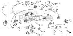 Honda GX390 UT2 PA2 (GCBCT) - Honda Engine, Made in Thailand (SN: GCBCT-1000001 - GCBCT-3485996) IGNITION COIL (1)