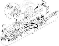 Gravely 787074 - Gravely Rear PTO for 4-Wheel Tractor