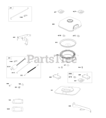 Briggs & Stratton 614277-0001-G1 - Briggs & Stratton Horizontal Engine