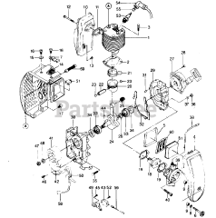 Weed Eater 980 - Weed Eater Blower POWER UNIT