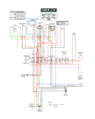 Scag STTII-61V-37BV-EFI - Scag Turf Tiger II 61" Zero-Turn Mower, 37hp Vanguard (SN: S9300001 - S9399999) (Rev 01) ELECTRICAL SCHEMATIC - BRIGGS &amp; STRATTON 37BV-EFI
