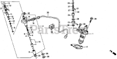 Honda GD320 QAAE (GPB) - Honda Engine, Made in Japan (SN: GPB-1000001 - GPB-1008896) FUEL INJECTION PUMP