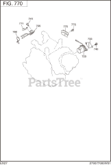 Subaru Robin EX270DS5041 (EX27) - Subaru Robin Engine 770 Electric Device