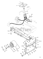 Ariens 931302 - Ariens Grand Sierra Garden Tractor, 22hp Kohler, Hydro (SN: 000101 - 000125)
