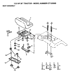 Electrolux/AYP CT 12538 B - Electrolux/AYP Lawn Tractor (1993)