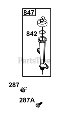 Briggs & Stratton 13A135-0139-F1 - Briggs & Stratton Horizontal Engine Lubrication Group