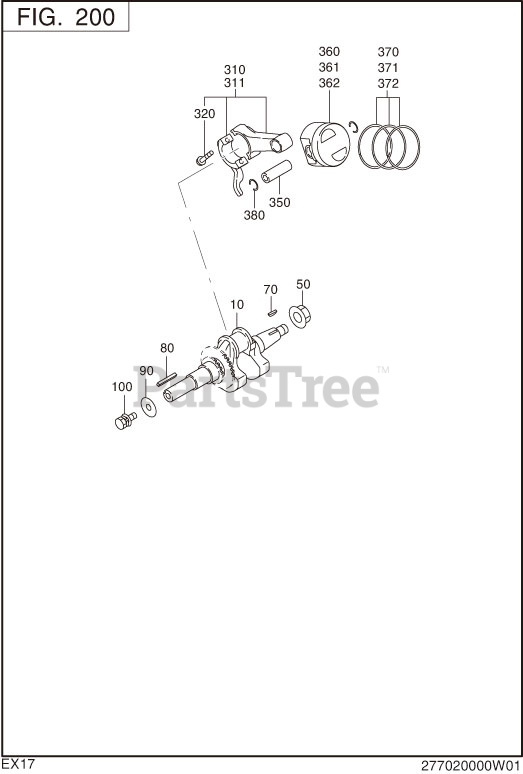 Subaru Robin 170DT1051 SP 170