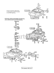 Briggs & Stratton 94908-5912-01 - Briggs & Stratton Vertical Engine (3) Sump Base Assemblies