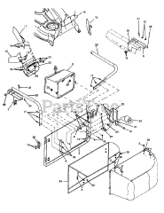 MTD 590-505-195 - MTD Pro Grass Catcher