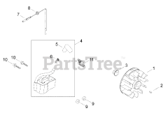Swisher A 3000 - Swisher Blower Flywheel, Ignition