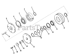 Toro 91-20KS02 (D-200) - Toro Lawn Tractor (1979) Manual Pto Clutch (d-200)