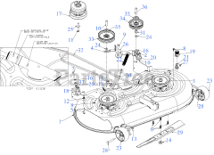 Craftsman Z 510 (CMXGNAM1130046) (17ADFACS093) - Craftsman 42" Zero-Turn Mower (2019)