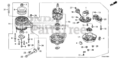 Honda BF175 AK1 XA (BAJJ) - Honda Marine Engine, Made in Japan (SN: BAJJ-1300001 - BAJJ-9999999) ALTERNATOR