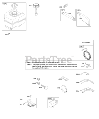 Briggs & Stratton 20E337-0110-E1 - Briggs & Stratton Horizontal Engine