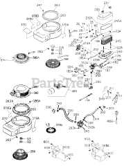 Tecumseh OV490EA-208024B - Tecumseh Engine Engine Parts List #OHV15B