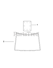 Cub Cadet RZT-42 (17YF2ACS010) - Cub Cadet 42" RZT Zero-Turn Mower, Kohler (2012) Kohler SV715-3027 Labels