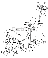 Toro 32-10BE03 (210-H) - Toro Lawn Tractor (SN: 020000001 - 029999999) (1992)