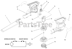Toro 51582 - Toro Super Blower Vacuum (SN: 079000001 - 079999999) (1997)