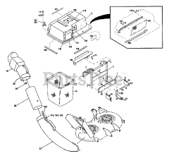 Troy-Bilt 14113 - Troy-Bilt 2 Bag Collector System