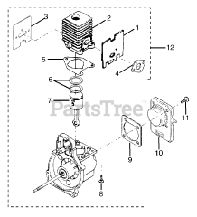 Ryobi RY 70103 - Ryobi String Trimmer Engine Assembly