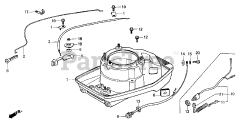 Honda BF2 AM SAB (BAEB) - Honda Outboard Engine, Made in Japan (SN: BAEB-1000002 - BAEB-9999999) FAN COVER