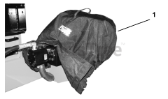 Ariens 917001 - Ariens 27-Ton Log Splitter, 170cc Subaru (SN: 007000 - 010999) Accessories - Engine Cover Kit 71701500