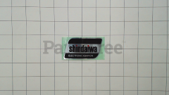 Echo X504003550 Label, Name Plate A - image 2