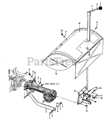 Troy-Bilt 12069 - Troy-Bilt Horse Rear-Tine Tiller (SN: 120690100101 & Above) DEPTH REGULATOR &amp; TIME HOOD ASSEMBLIES
