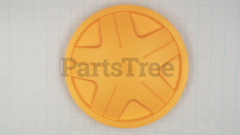 MTD 934-1788A Hub Cap, Yellow