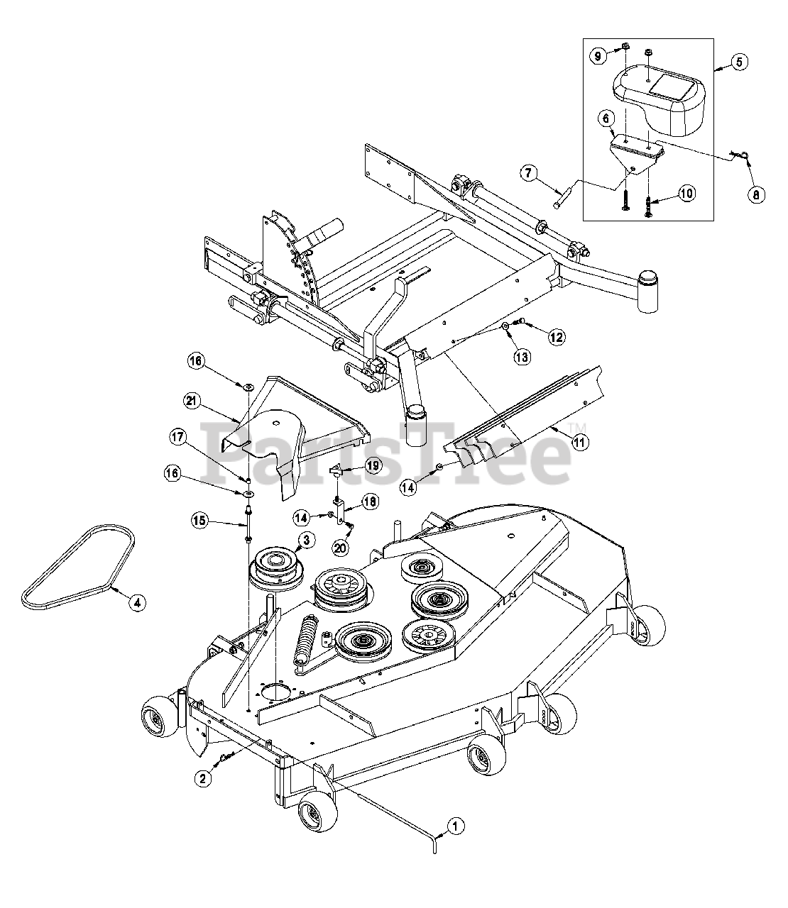 Exmark Ultra Vac Parts Diagram