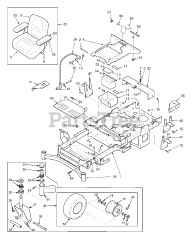 Scag STC61V-23BV - Scag Tiger Cub 61" Zero-Turn Mower, 23hp Vanguard (SN: D1200001 - D1299999)