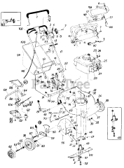 MTD 126-367-095 - MTD Walk-Behind Mower (1986) (Cenex)