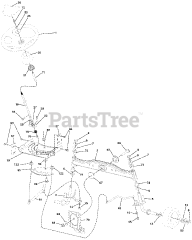 Ariens 936091 (960480079-00) - Ariens 42" Lawn Tractor, Gear