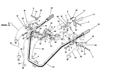 BCS America 605 - BCS America Two-Wheeled Tractor Handlebar (SN: 150644 - 152468)