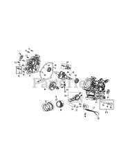 MTD 270-SU - MTD Engine 270-SU Crankcase