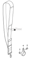 Echo PPF-225 - Echo Pole Saw (SN: E05613001001 - E05613999999) Harness