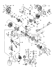 MTD ST 23 - MTD Pro String Trimmer Engine Assembly
