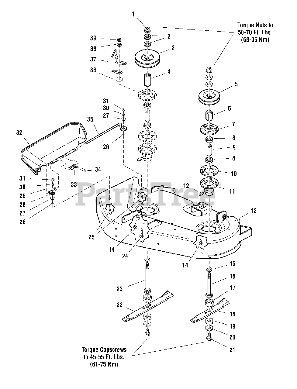 Simplicity 1334 Simplicity Pacer Series 34" WalkBehind Mower 34