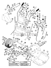 Ariens 924026 (ST 824) - Ariens 24" Snow Blower, 8hp Tecumseh (SN: 008001 - 022000)