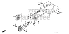 Honda F220 K1 AT2 (FAAJ) - Honda 21" Tiller, Made in Japan (SN: FAAJ-3800001 - FAAJ-3809999) FENDER