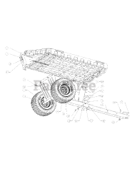 Cub Cadet 19A40026 (19A40026100) - Cub Cadet Hauler (2015) General Assembly