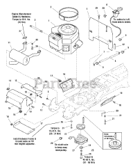 Snapper YT 2652 (2691147-00) - Snapper LT9500 Series 52" Yard Tractor, 26hp