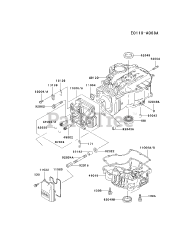Kawasaki FC400V-AS00 - Kawasaki Engine CYLINDER/CRANKCASE