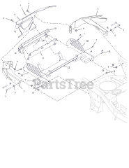 Ariens 918301 - Ariens Ikon 52" Zero-Turn Mower, 23hp Kawasaki FR (SN: 000101 & Above)