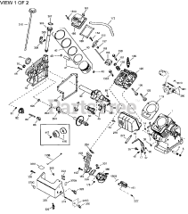 Tecumseh OHSK55-69507A - Tecumseh Engine Engine Parts List #1
