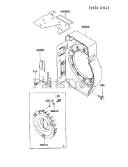 Kawasaki FA076D-CS09 - Kawasaki Engine COOLING-EQUIPMENT